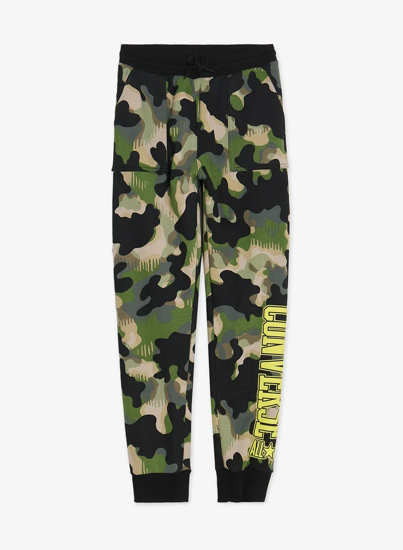 CONVERSE Youth Camo Aop Fleece Sweatpants